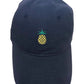 Boné de beisebol masculino Block Hat One Pineapple Slide, azul, tamanho regular
