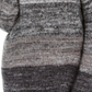Suéter feminino estilo &amp; co ombré mesclado cinza tamanho pequeno