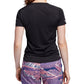 Camiseta Adidas Run It 3 Listras Feminina Preta Tamanho Grande