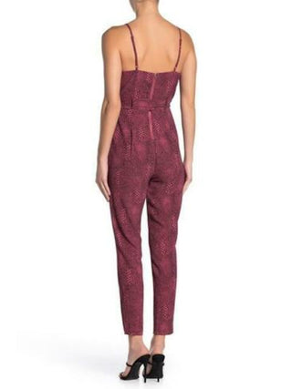 Material Girl Macacão Feminino Decote Coração Cobra Rosa Tamanho Grande