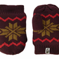 Luvas Fair Isle Femininas The North Face Marrom Tamanho XSS