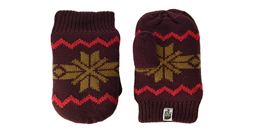 Luvas Fair Isle Femininas The North Face Marrom Tamanho XSS