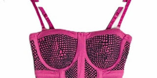 Material Girl Vestido Ilusion Bodycon Feminino Júnior Rosa Tamanho Médio