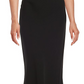 Vestido longo formal sem mangas Calvin Klein feminino, preto, tamanho 14