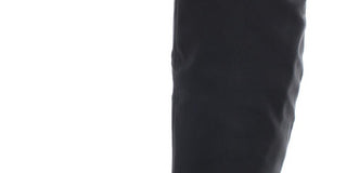 Botas femininas American Rag Adarra de couro sintético acima do joelho, pretas, tamanho 7, tamanho médio