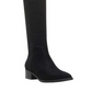 Bota feminina Steve Madden Jolly acima do joelho, preta, 7,5 M