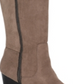 Botas sociais femininas com zíper e bico redondo Wynterr, estilo &amp; Co, marrom, tamanho 8 M