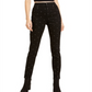 Calça skinny feminina Bar III com tachas, preta, tamanho 8