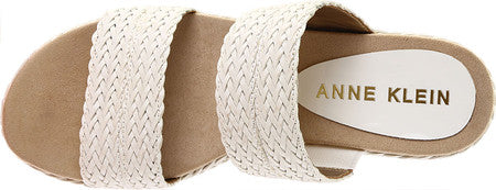 Chinelo Anne Klein Zala Feminino Branco Tamanho 6 M