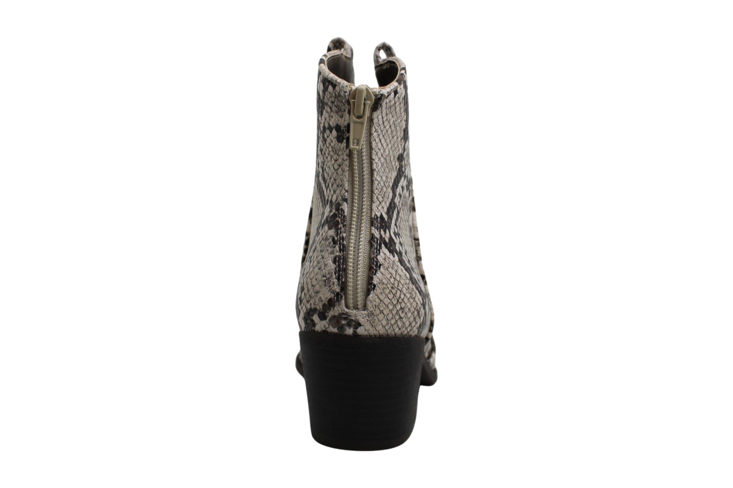 Botas femininas Style &amp; Co. MyKenna com bico fechado e cano curto, tamanho 9,5, brancas