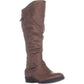 Botas femininas Yanessa2 de cano alto e cano alto BareTraps, cor taupe, 7 EUA