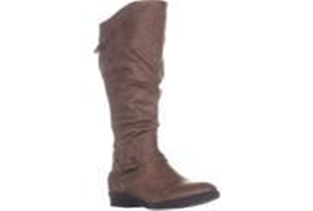 Botas femininas Yanessa2 de cano alto e cano alto BareTraps, cor taupe, 7 EUA