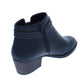 Botas femininas de couro sintético Felicity, pretas, tamanho 9,5M, da Style &amp; Co.