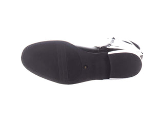 Botas de montaria altas femininas Bar III Vayla de couro sintético, pretas, tamanho 5 M