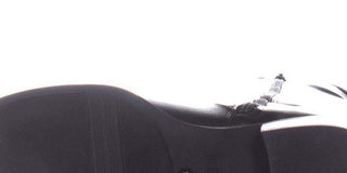 Botas de montaria altas femininas Bar III Vayla de couro sintético, pretas, tamanho 5 M