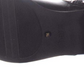 Botas de montaria altas femininas Bar III Vayla de couro sintético, pretas, tamanho 5 M