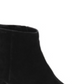 Botas femininas Kenneth Cole New York Roanne de couro, pretas, tamanho 9 M