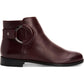 Alfani Sapatos Femininos Avvia Botas Fechadas de Cano Curto, Malbec Burg, Tamanho 8,5
