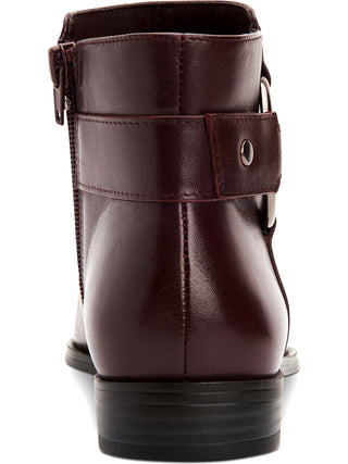 Alfani Sapatos Femininos Avvia Botas Fechadas de Cano Curto, Malbec Burg, Tamanho 8,5