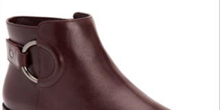 Alfani Sapatos Femininos Avvia Botas Fechadas de Cano Curto, Malbec Burg, Tamanho 8,5