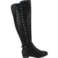 Bota de montaria feminina Rialto Ferrell preta tamanho 6 M
