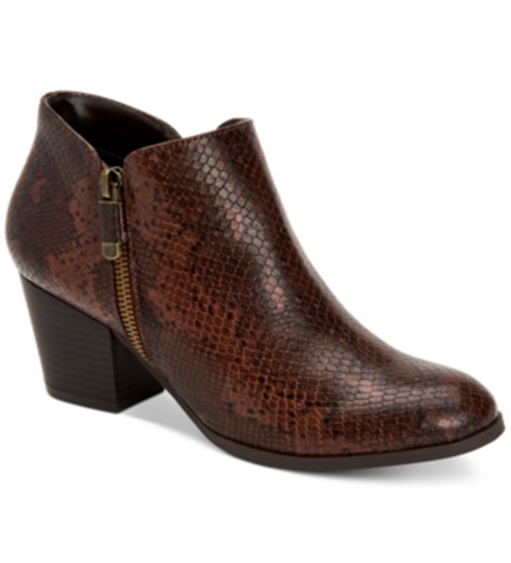Botas Masrinaa Femininas Estilo &amp; Co Marrom Tamanho 9,5