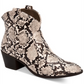 Botas femininas estilo cowboy Mykenna, estilo cowboy, multicoloridas, brancas, tamanho 5 M