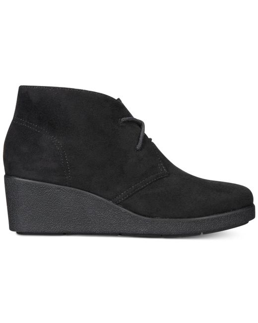 Botas femininas estilo Jerardy de camurça sintética, pretas, tamanho 5 M