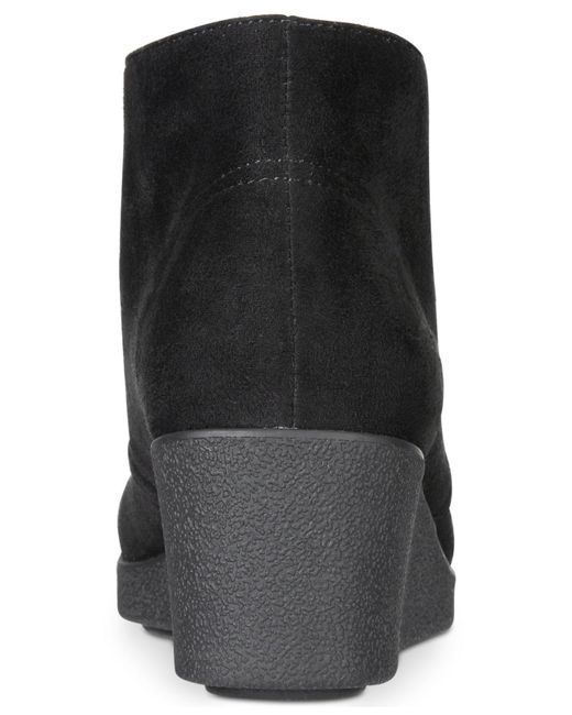 Botas femininas estilo Jerardy de camurça sintética, pretas, tamanho 5 M