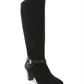 Karen Scott Botas Femininas Sharonn Wide Calf Pretas Tamanho 6M