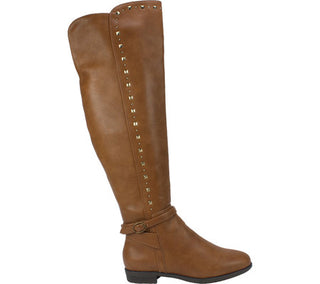 Botas casuais femininas RIALTO Cognac tamanho 7M