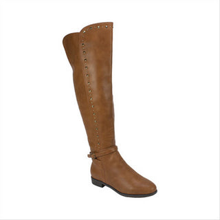 Botas casuais femininas RIALTO Cognac tamanho 7M