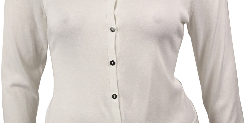 Cardigan de malha com botões e costas perfuradas Alfani feminino, marrom, tamanho 5,5 M