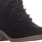 Botas femininas Style &amp; Co com cadarço, acolchoadas, Rizio, bico redondo, salto bloco e zíper, pretas, tamanho 7,5 M