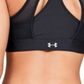 Sutiã esportivo feminino Under Armour Bralette preto tamanho grande