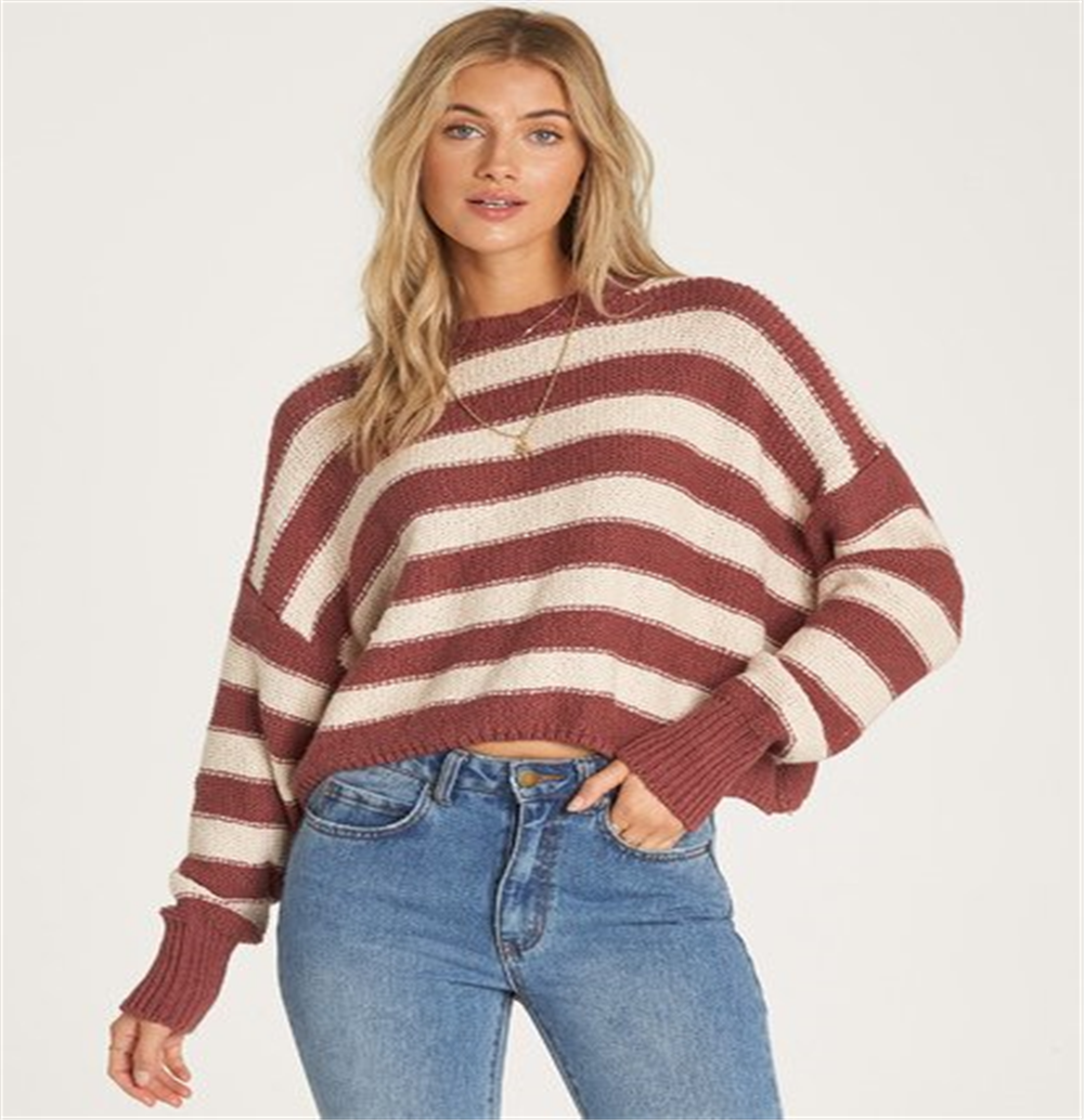 Billabong Til Sunset Suéter Feminino Roxo Tamanho Médio