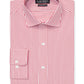 Camisa social masculina Ralph Lauren com gola listrada e ajuste slim, elástica, vermelha, tamanho 34x35