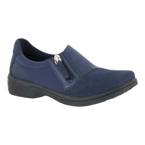 Tênis de caminhada feminino Easy Street, azul marinho, Dreamy, tamanho 8,5 W