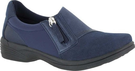 Tênis de caminhada feminino Easy Street, azul marinho, Dreamy, tamanho 8,5 W