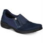 Tênis de caminhada feminino Easy Street, azul marinho, Dreamy, tamanho 8,5 W
