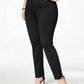 Calça Alfani Feminina Hollywood Skinny Ponte Cintura Conforto Preta Tamanho 26W