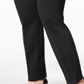 Calça Alfani Feminina Hollywood Skinny Ponte Cintura Conforto Preta Tamanho 26W