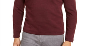 Suéter Alfani Masculino com Zíper em Trimestre Vermelho Tamanho XX-G