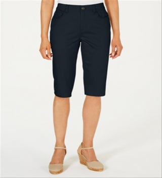 Shorts Capri Feminino Charter Club Azul Tamanho 4