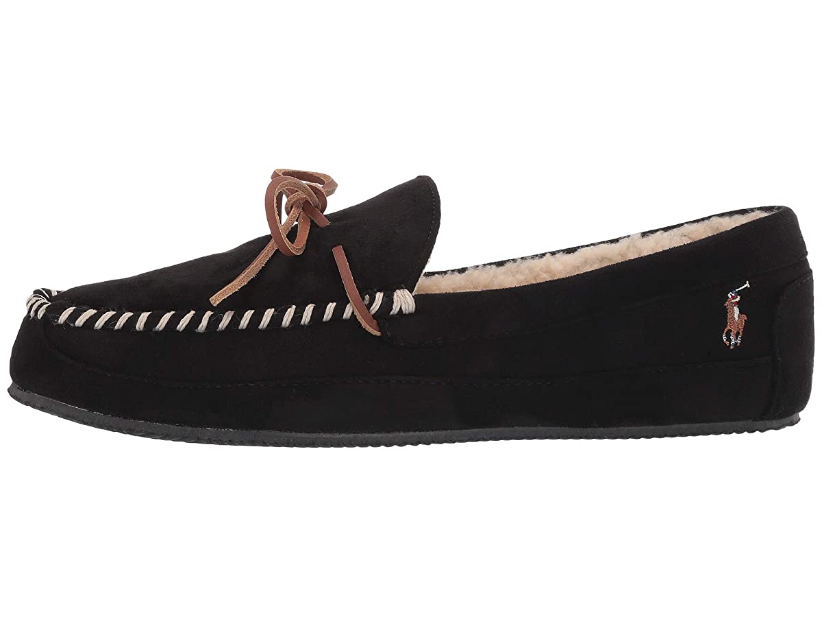 Chinelo Polo Ralph Lauren Masculino Camurça Sintética Preto Tamanho 13