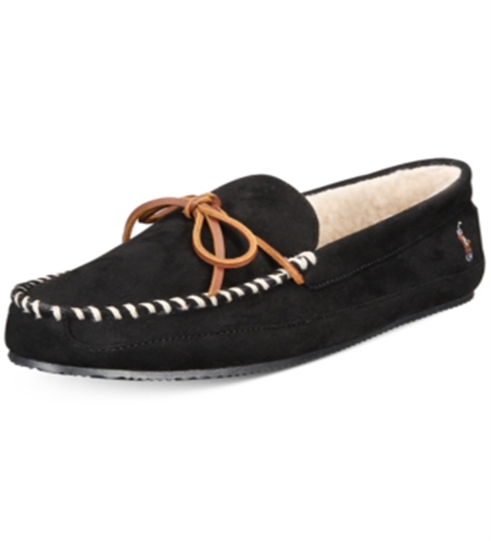 Chinelo Polo Ralph Lauren Masculino Camurça Sintética Preto Tamanho 13