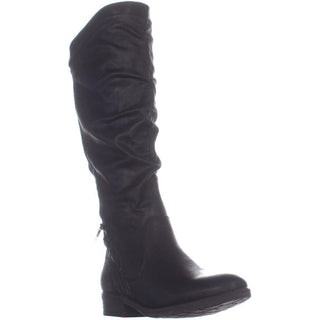Botas de cano alto BareTraps Yulissa, tamanho 6 M, cogumelo, micro marrom
