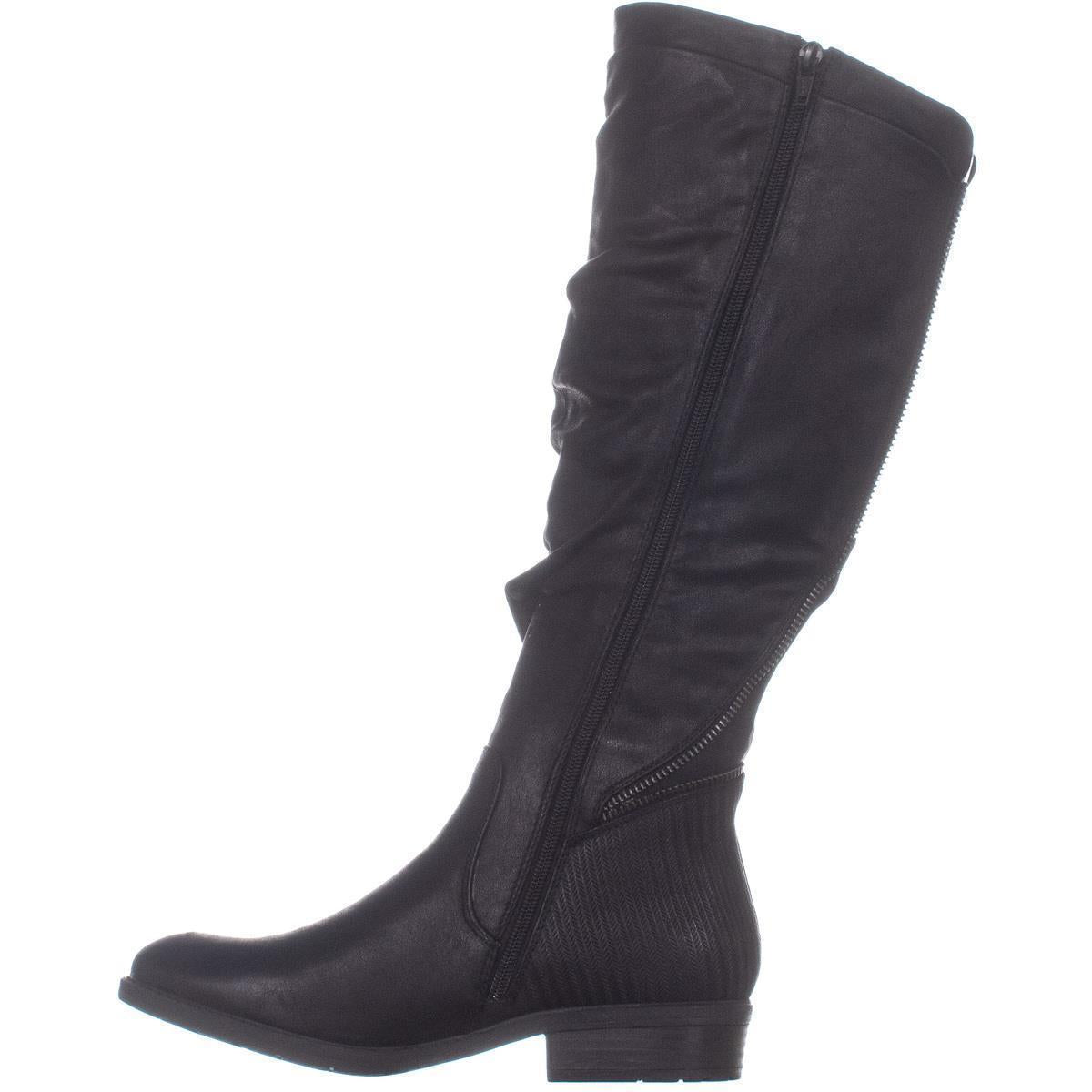 Botas de cano alto BareTraps Yulissa, tamanho 6 M, cogumelo, micro marrom