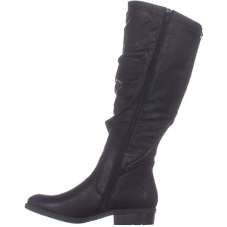 Botas de cano alto BareTraps Yulissa, tamanho 6 M, cogumelo, micro marrom