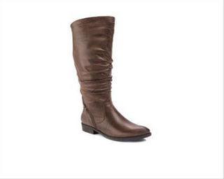 Botas de cano alto BareTraps Yulissa, tamanho 6 M, cogumelo, micro marrom